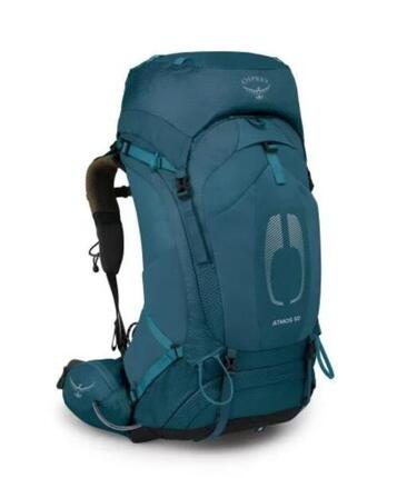 Sac à Dos Randonnée / Trekking Osprey "Atmos AG M 50" L/XL Bleu Vert