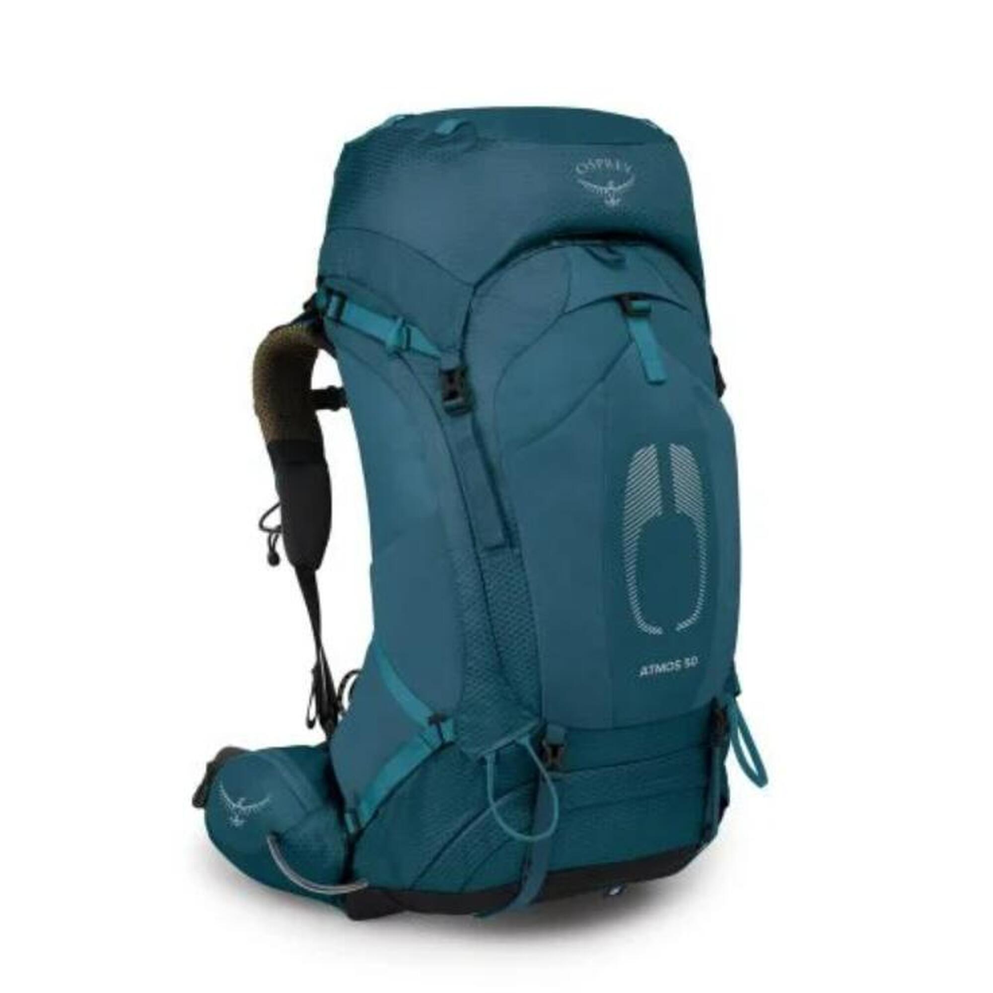 Osprey - Sac À Dos Randonnée / Trekking Osprey "atmos Ag M 50" L/xl Bleu Vert - Sac À Dos - Vert - 44 L - Decathlon