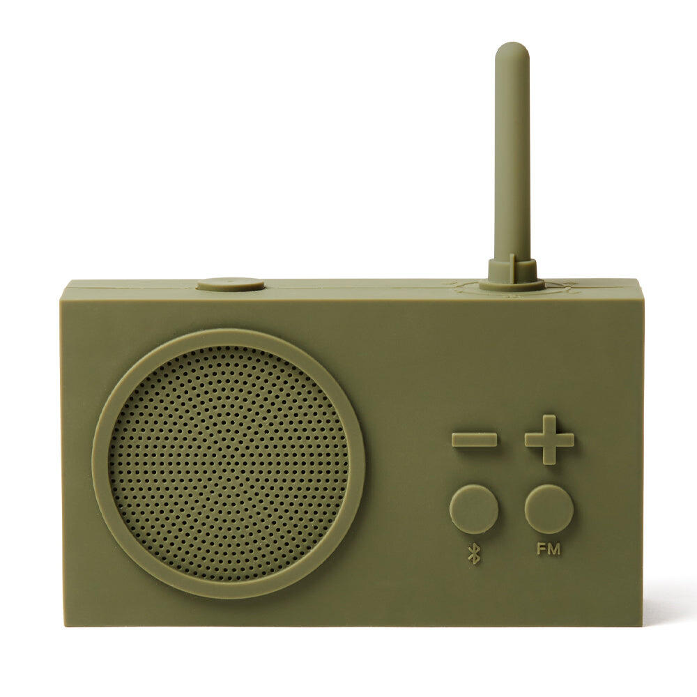Lexon Thykho 3 FM Radio & Bluetooth Speaker - Khaki