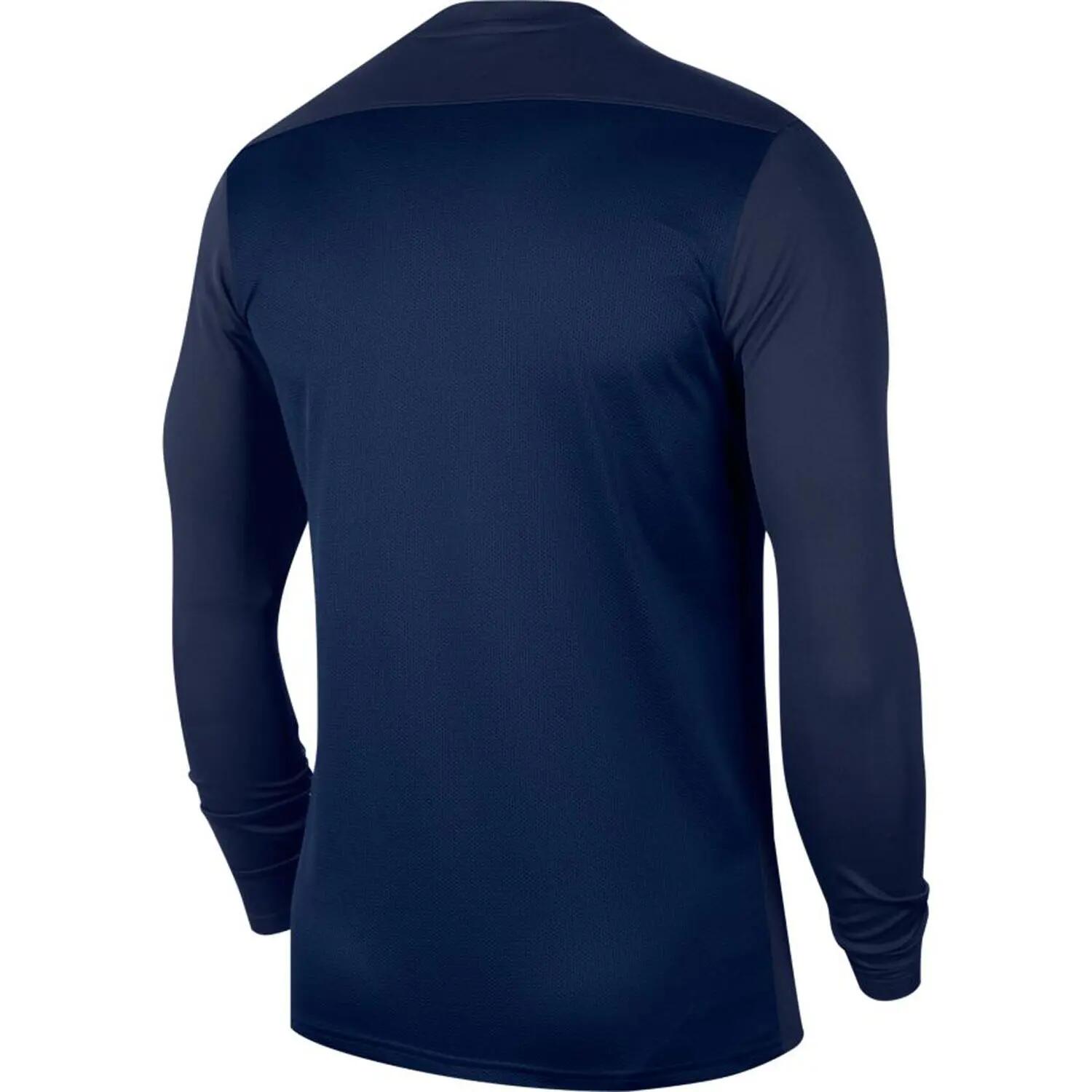 Maglie maniche lunghe da calcio junior nike blu 2/4