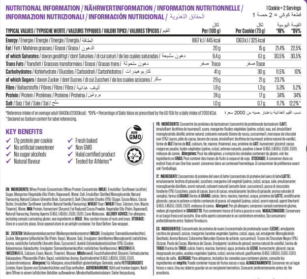 Biscotti proteici - Critical Cookie - Gocce di Cioccolato 3/3