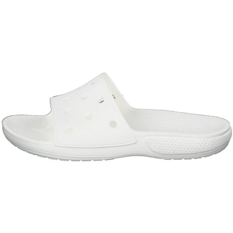 Slapi unisex Crocs Classic Slide, Alb