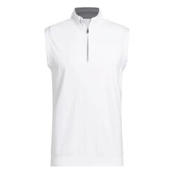 Adidas Ultimate Classic Quarter-Zip Vest, gilet de sport pour homme, blanc