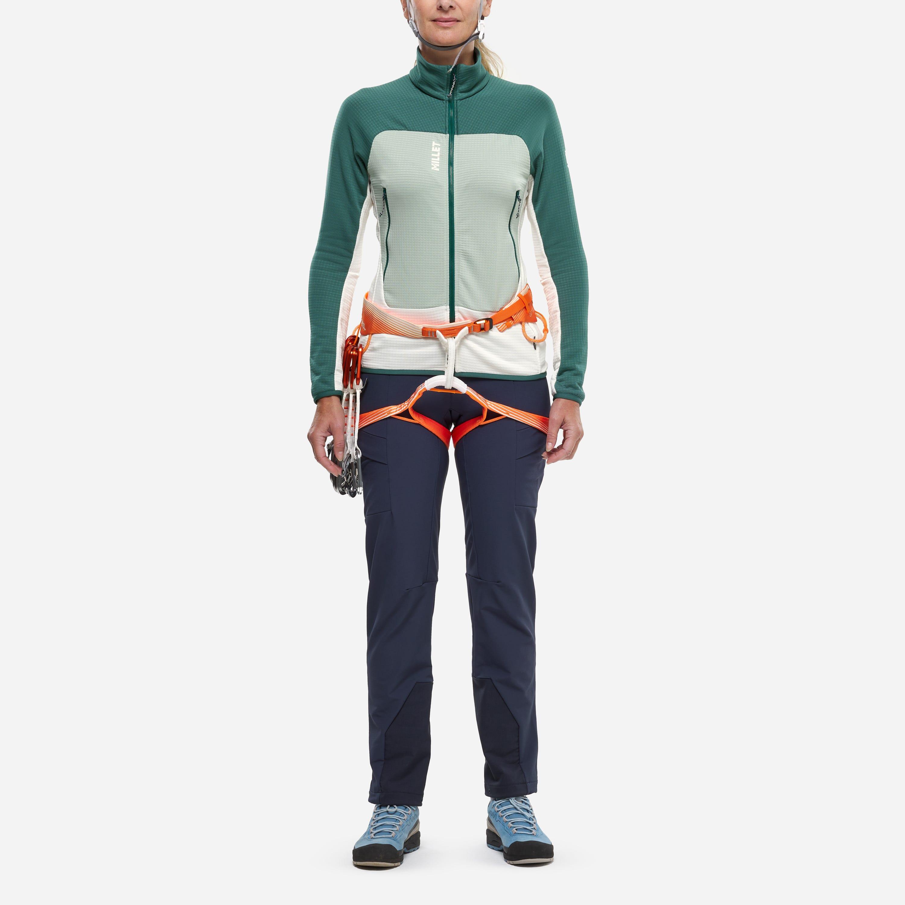 Bluza turystyczna damska Millet Fusion Grid Jkt W active fit Polartec PowerGrid 2/6