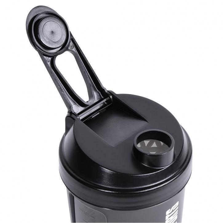 SHAKER 500ML AVEC COMPARTIMENT À POUDRE | COLORIS NOIS OU ROUGE 6/7