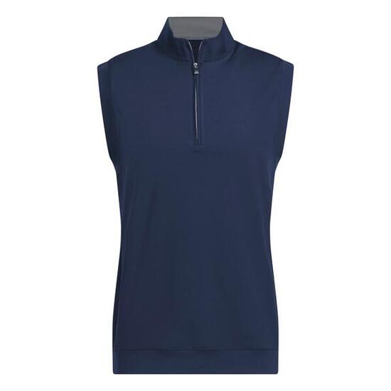 Adidas Ultimate Classic Quarter-Zip Vest gilet sportivo da uomo bianco