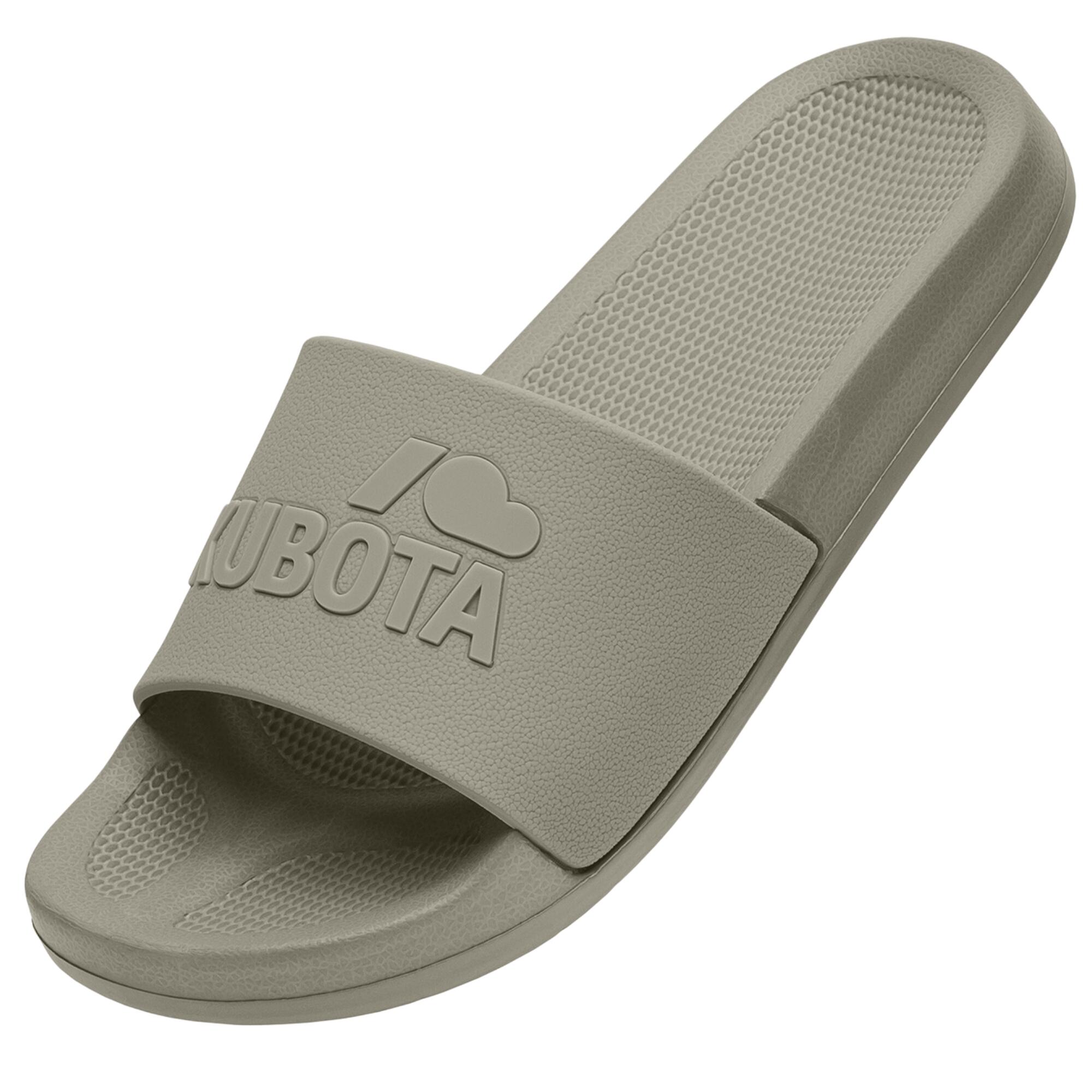 Kubota - Kubota Claquette Basic Plain Femme Sandales À Enfiler - Claquettes - Beige - Decathlon