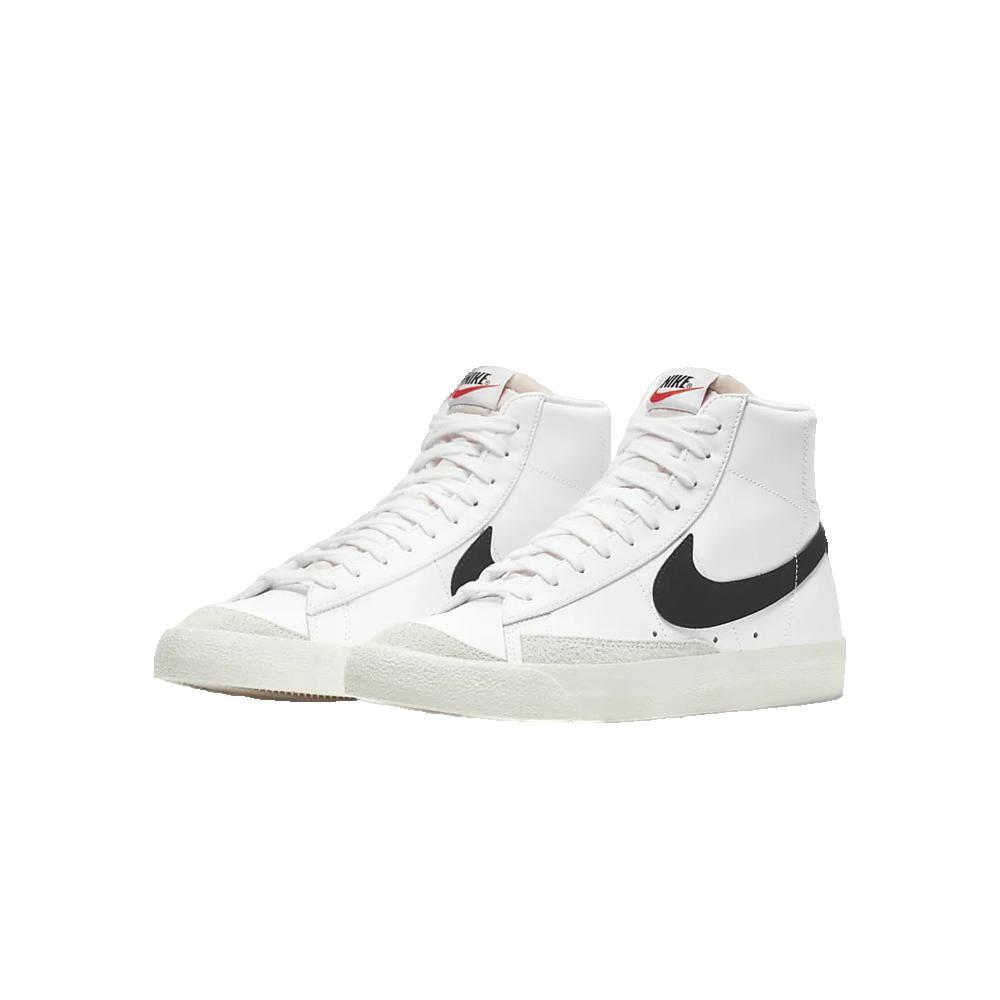 Chaussures  Blazer Mid '77 Vintage White Black 3/3