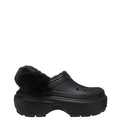 Chanclas Mujer Crocs Chanclas Mujer Crocs Stomp Lined Clog Negro Negro