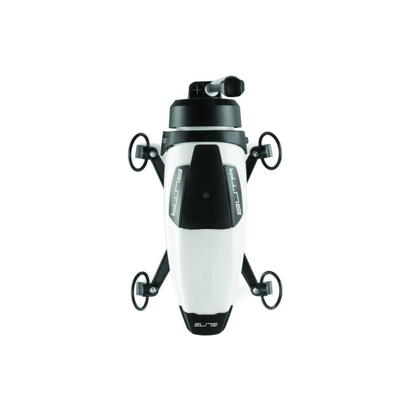 Set triatlon Elite suport bidon și bidon 750 ml alb