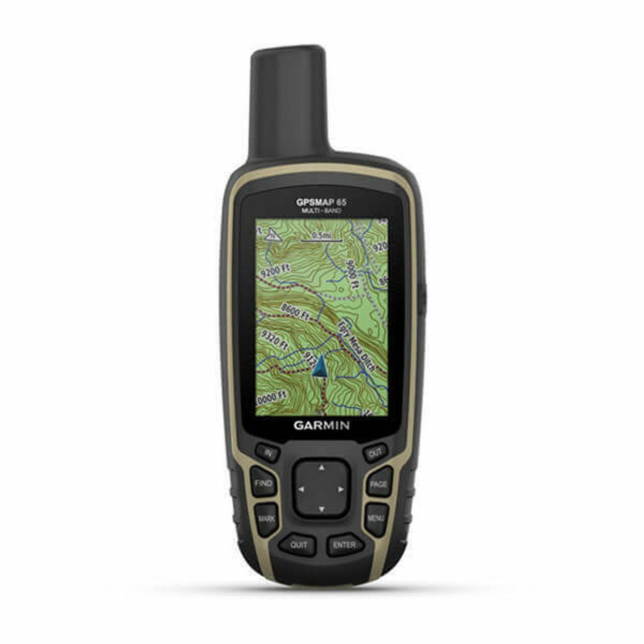 Nawigacja morska Garmin GPSMAP 65 z dużym kolorowym ekranem