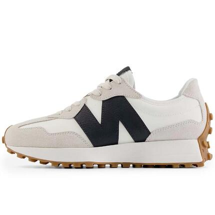 Baskets pour femme New balance W327gd en cuir blanc