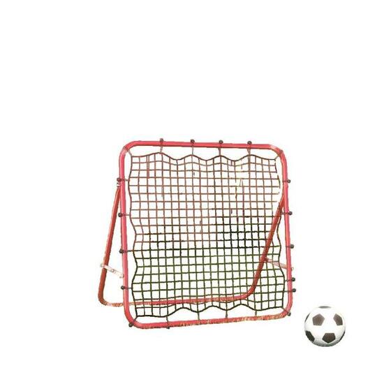 Rebondisseur de football réglable 96x80x96 cm - acier et PE