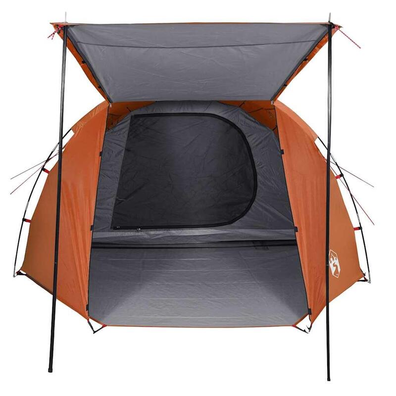Cort de camping modern vidaXL gri, capacitate 4 persoane