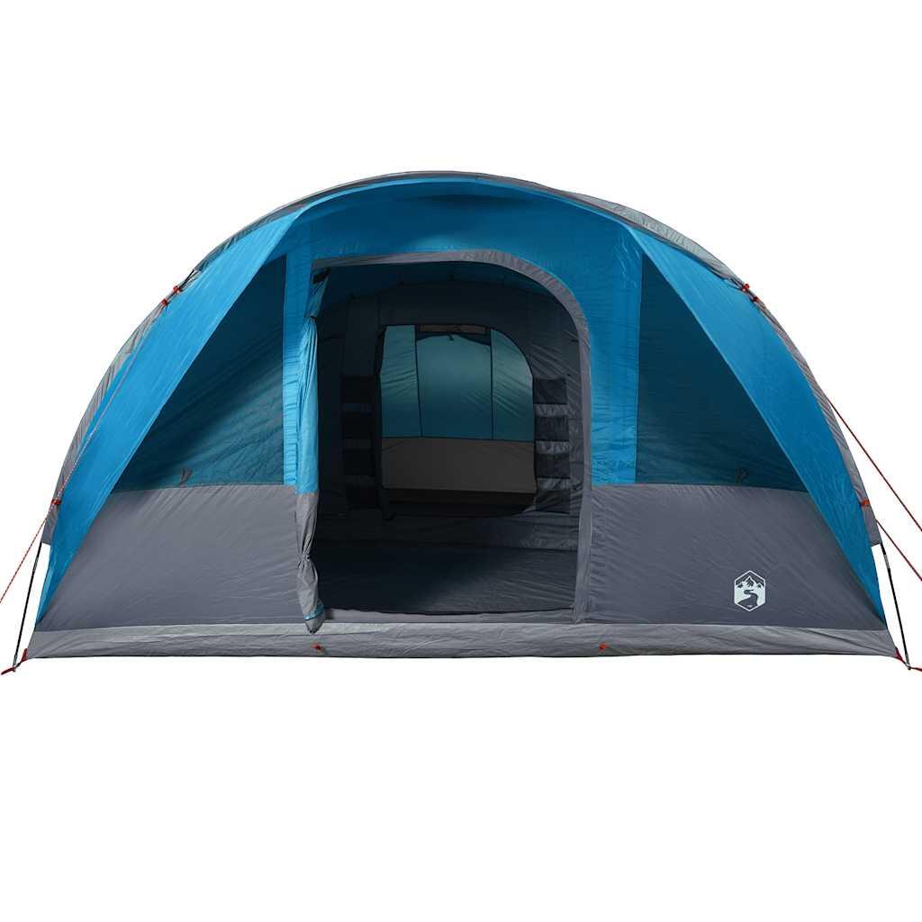 Tente familiale vidaXL imperméable 7 personnes bleue 7/7