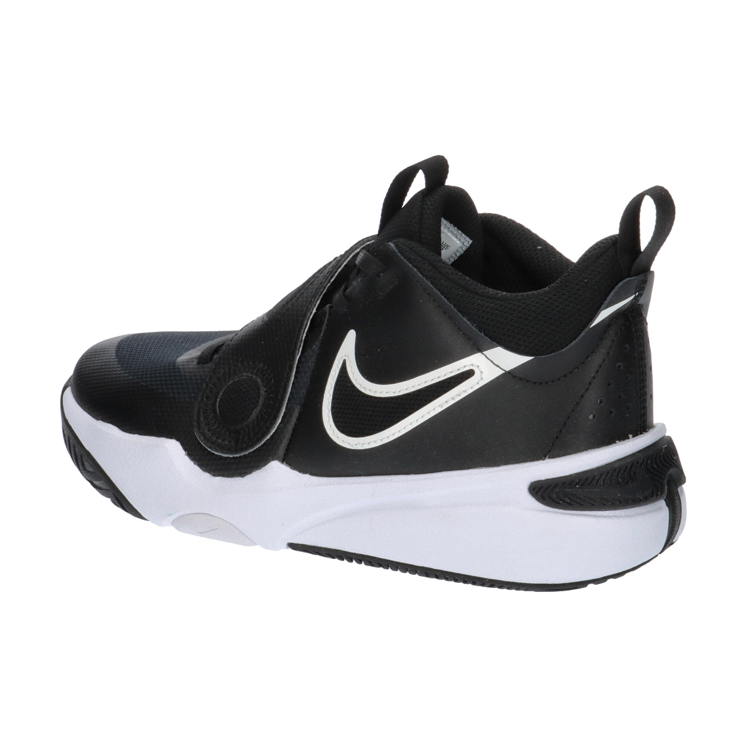 Nike junior basketbalschoenen zwart-wit 3/7