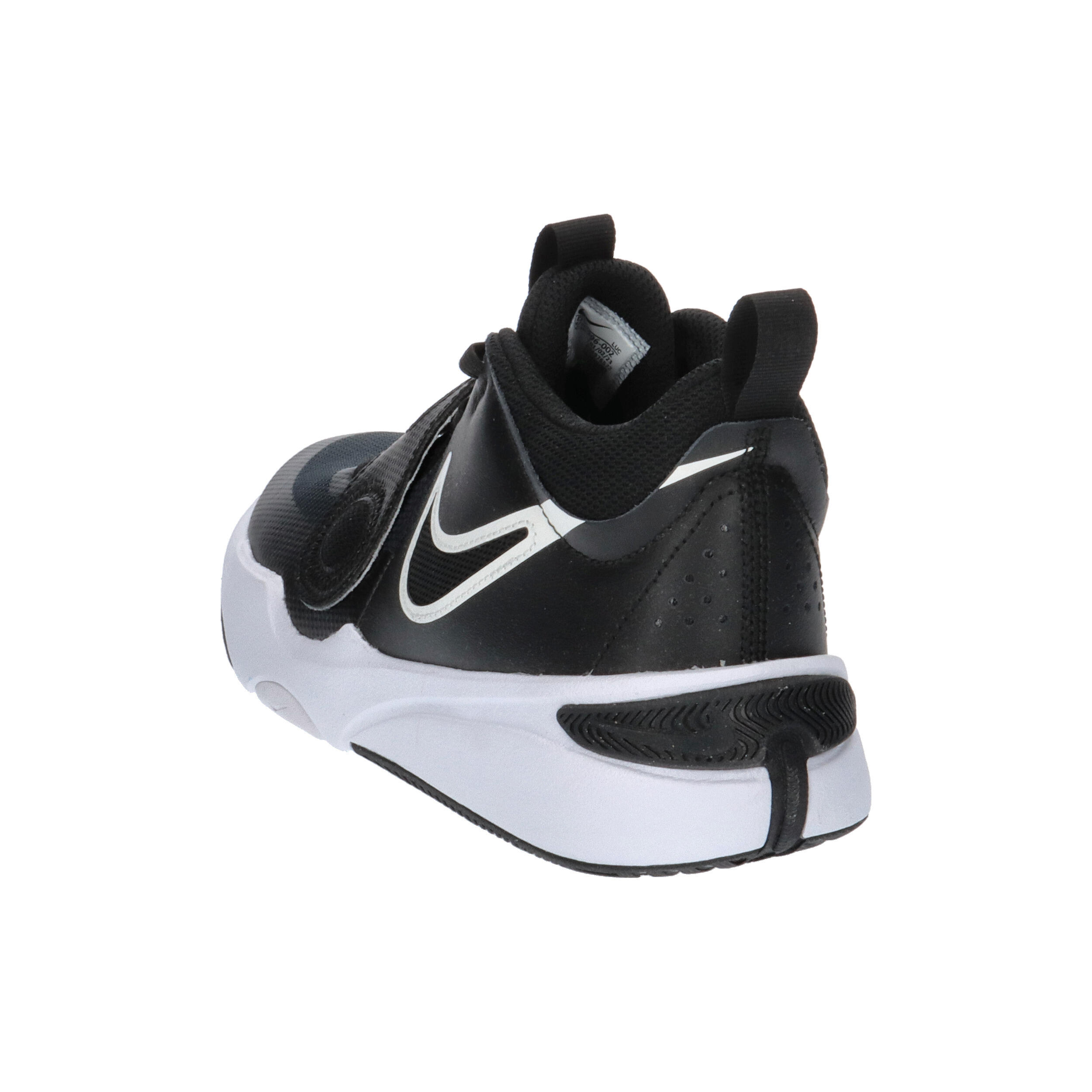 Nike junior basketbalschoenen zwart-wit 4/7