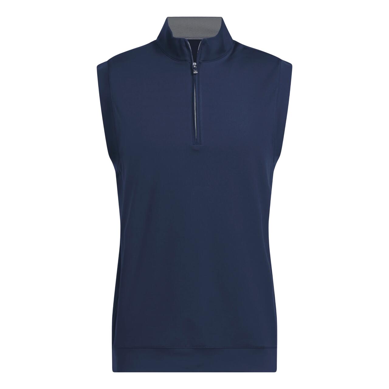 Adidas - Adidas Ultimate Classic Quarter-zip Vest, Gilet De Sport Pour Homme, Bleu Marine - Débardeur - Bleu - Decathlon