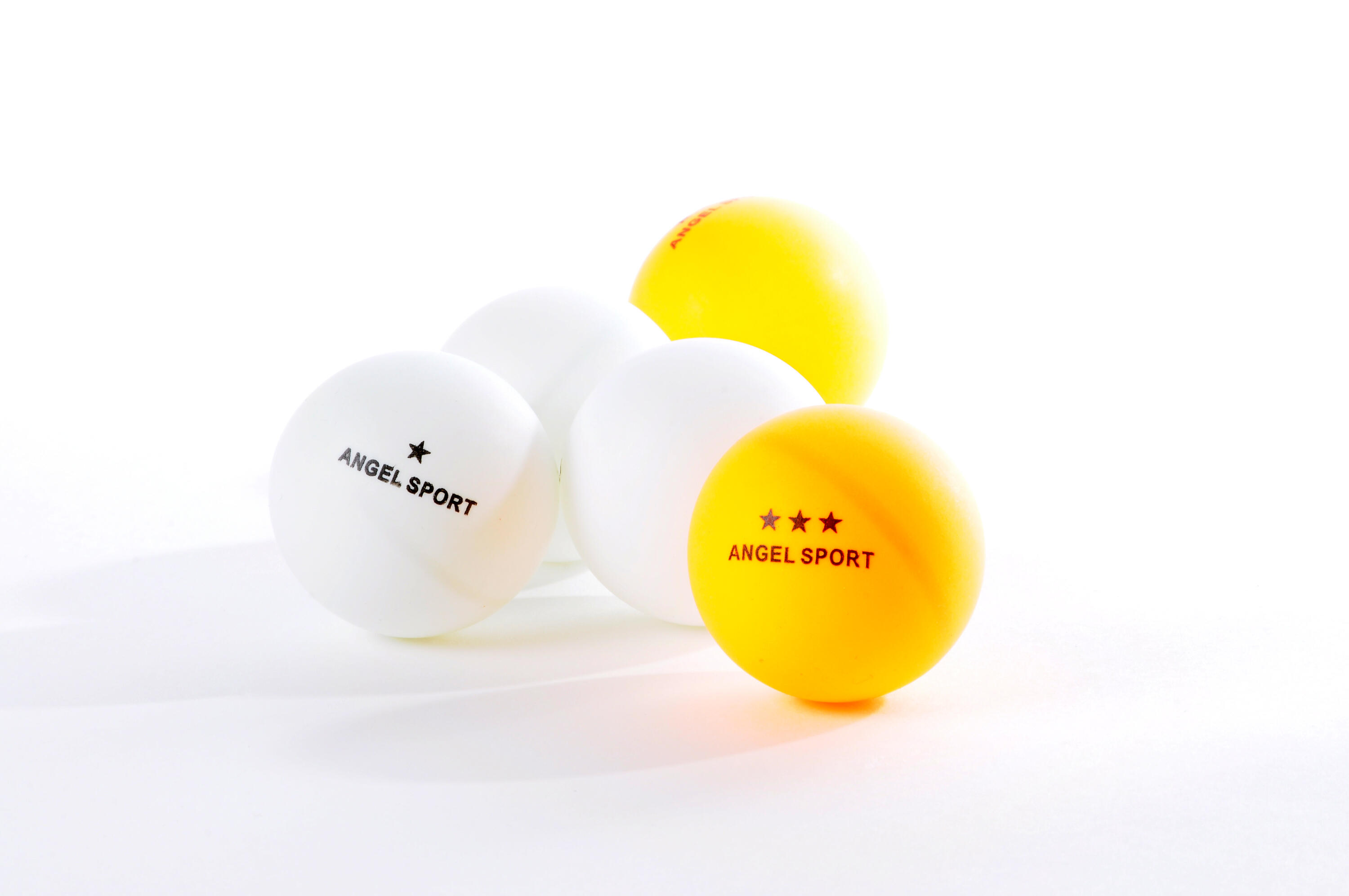 Pack de 12 pelotas de ping‑pong blancas de 1 estrella, diámetro 40 mm 3/3