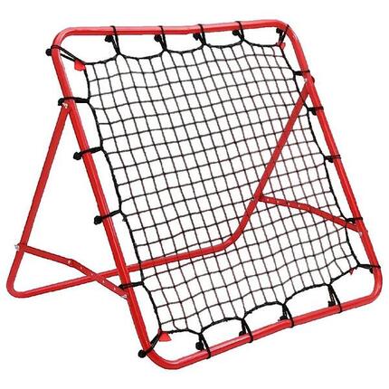 Rebondisseur de football vidaXL réglable rouge