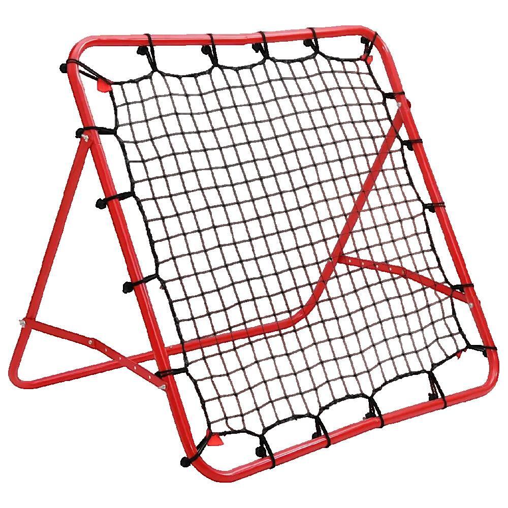 Vidaxl - Rebondisseur De Football Vidaxl Réglable Rouge - But - Rouge - Decathlon