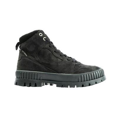 Scarpe Palladium Pallashock Hi Snk in pelle scamosciata nere