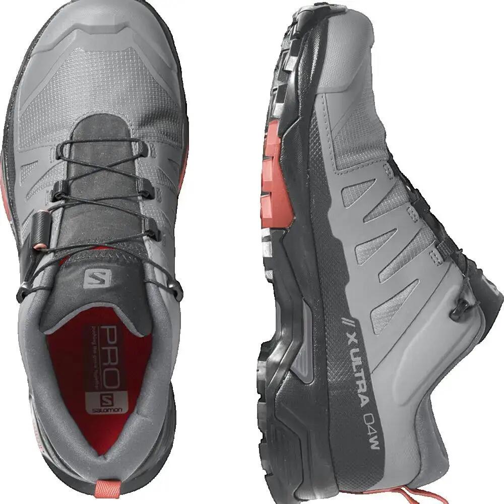 Schuhe Salomon X Ultra 4 Gore-Tex Wanderschuhe grau 3/5
