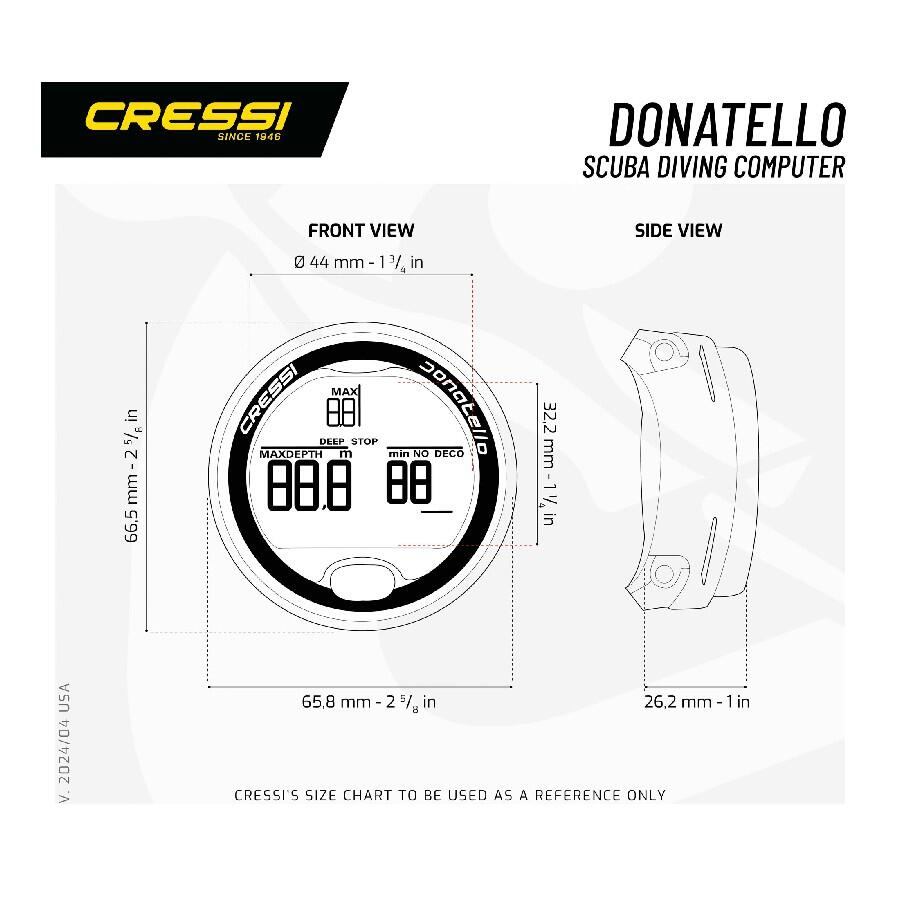 Komputer nurkowy Cressi Donatello 2/3