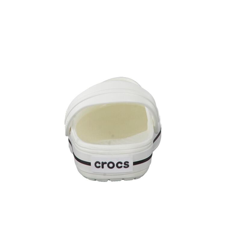 Slapi unisex Crocs Crocband, Alb
