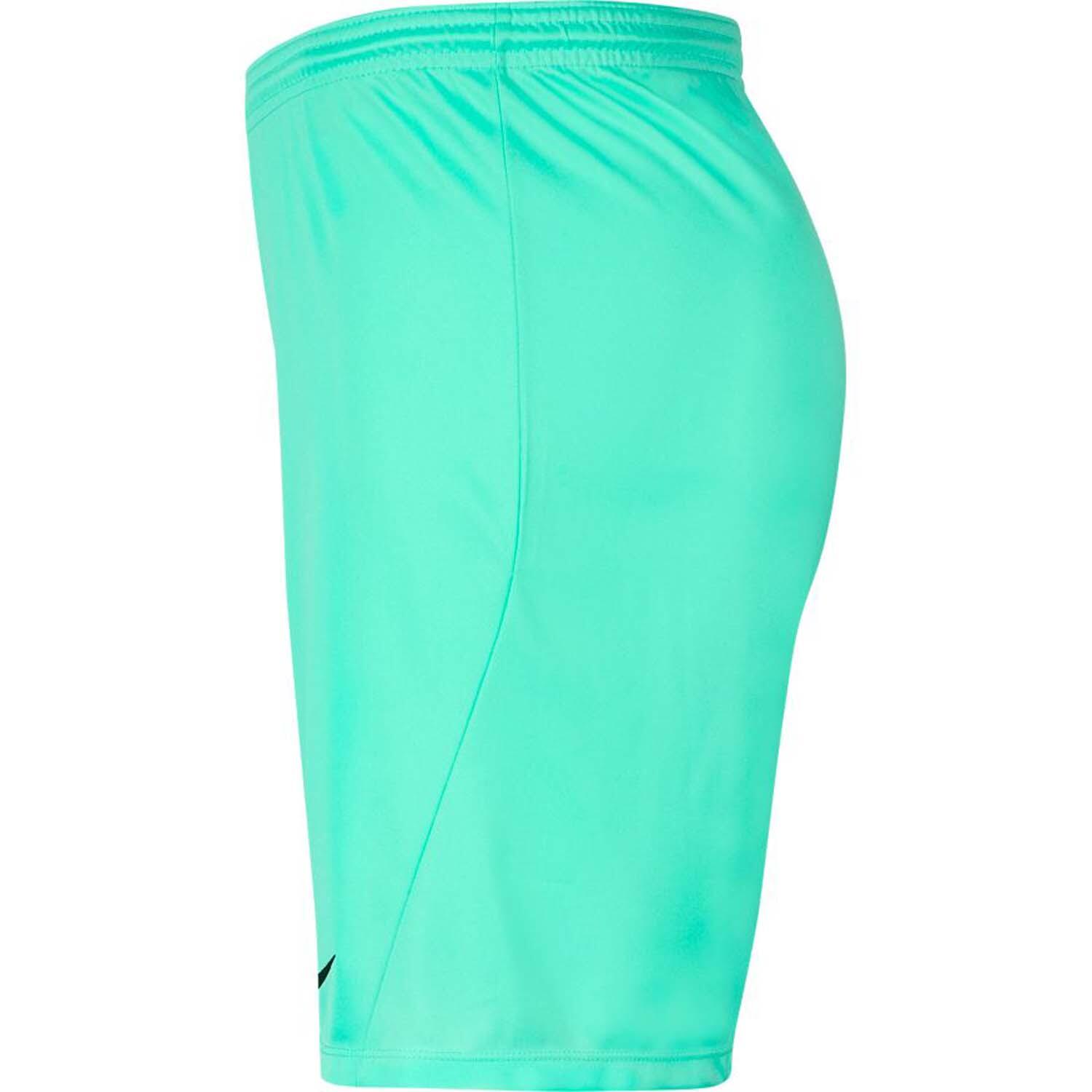 PANTALONCINO da calcio uomo nike turchese 3/4