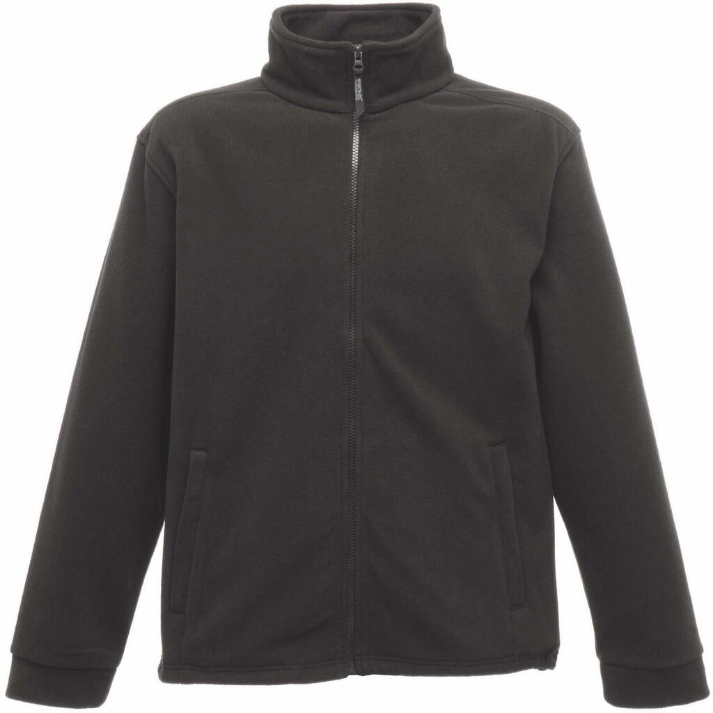 Mens Full Zip Fleece Jacket (Seal Grey)