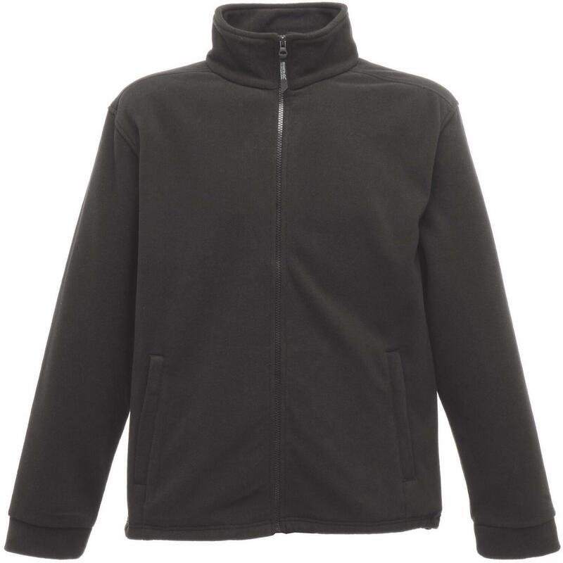 FleeceJacke Herren Stahl Grau