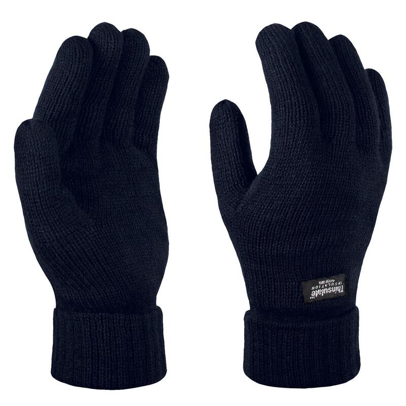 Unisex Thinsulate Thermo Handschuhe Damen und Herren Marineblau