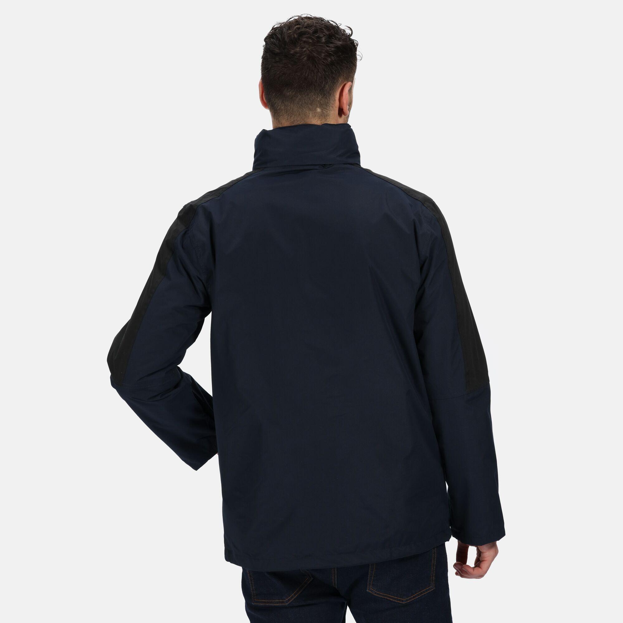 Defender III 3in1 Waterproof Windproof Jacket / Performance Jacket (Navy/Black) 2/5