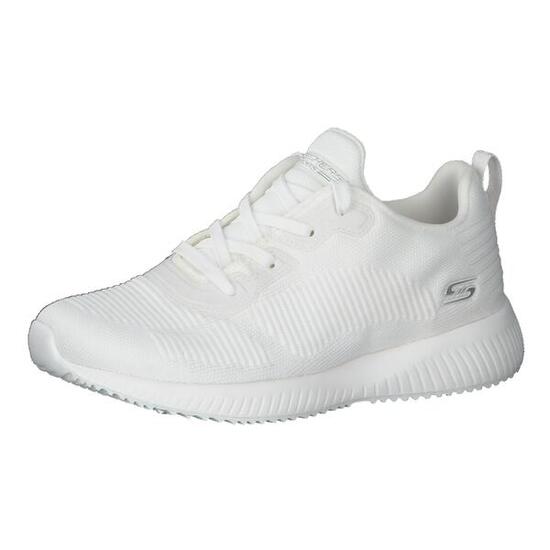 Zapatillas Deportivas Mujer SKECHERS BOBS SQUAD TOUGH TALK Blanco