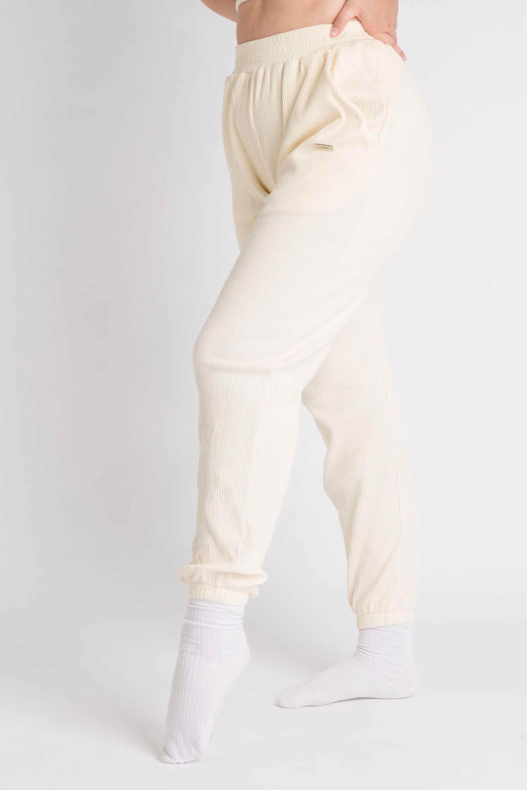 LOEWI Ribbed Jogger - Fitness - Donna - Blu 5/5