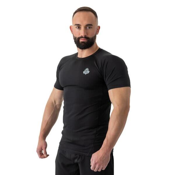 MMA-Rashguard für Herren DBX Bushido BlackRS mit kurzem Ärmel 2/7