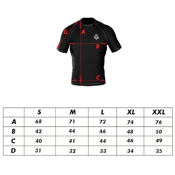 Pánské tréninkové tričko DBX BUSHIDO Rashguard RS 7/7