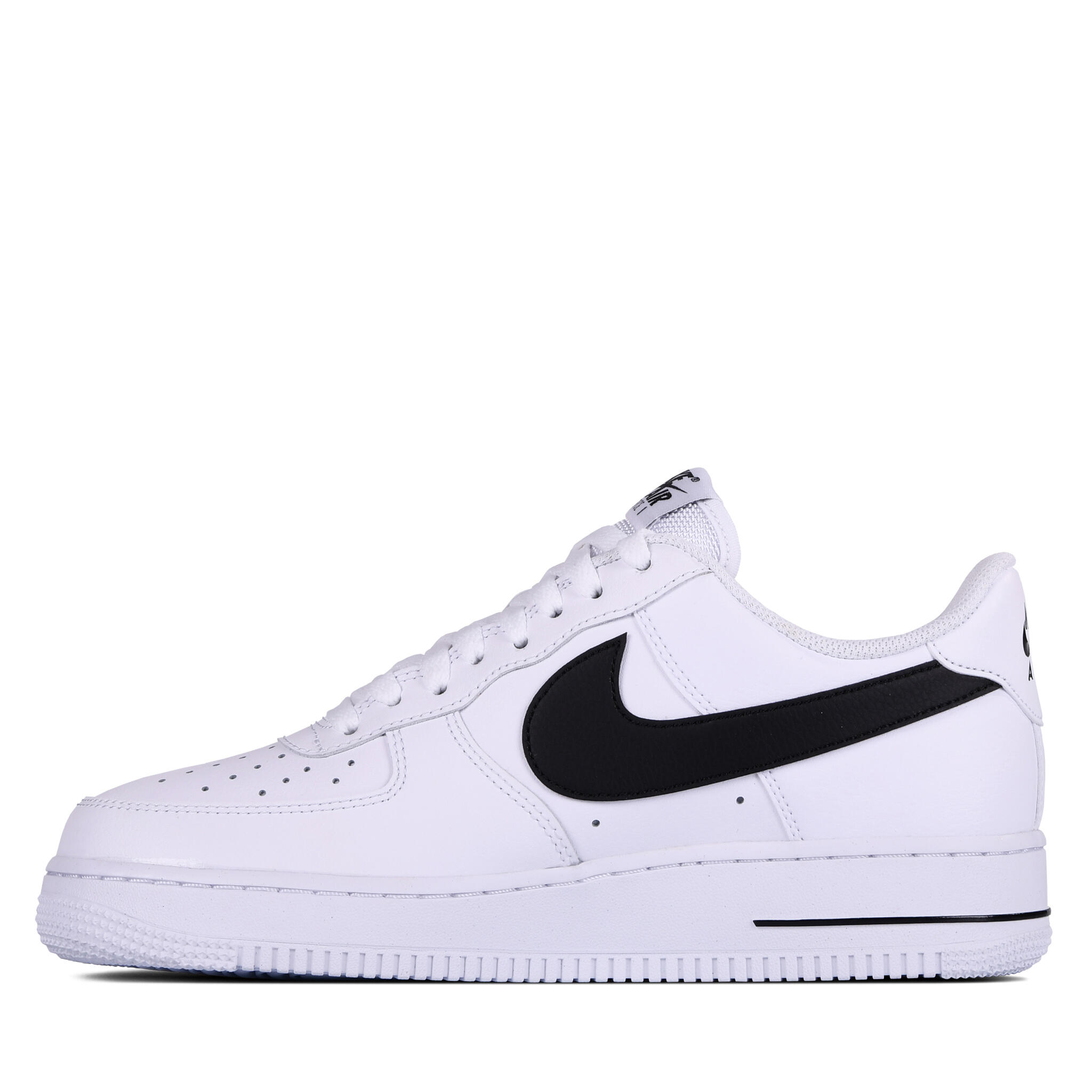 Nike Air Force 1 Low '07 FM Cut Out Swoosh White Black 2/4