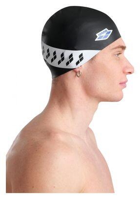 Arena Icons Team Stripe Swim Cap Black 2/7