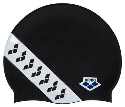 Arena iconen team stripe badmuts zwart