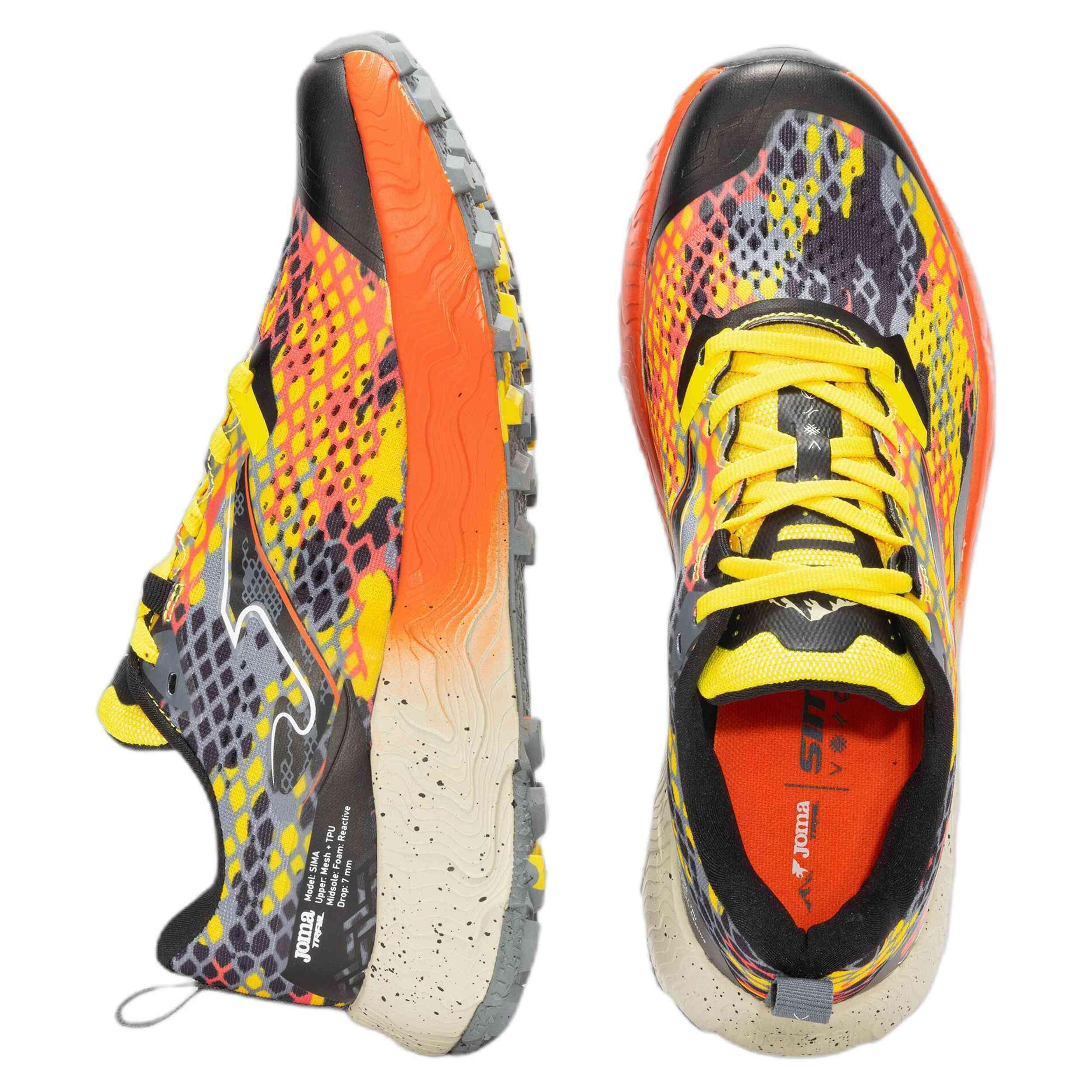 Tênis de corrida Joma modelo TKSIMS2528 para homem 1/7