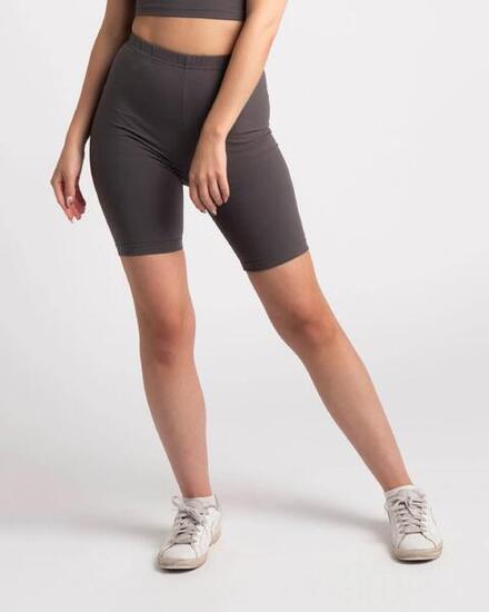 'Body' Biker Shorts - Fitness - Donna - Grigio Ardesia