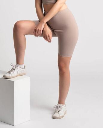 Short Fitness / Cycliste 'Body' - Femme - Chai Beige