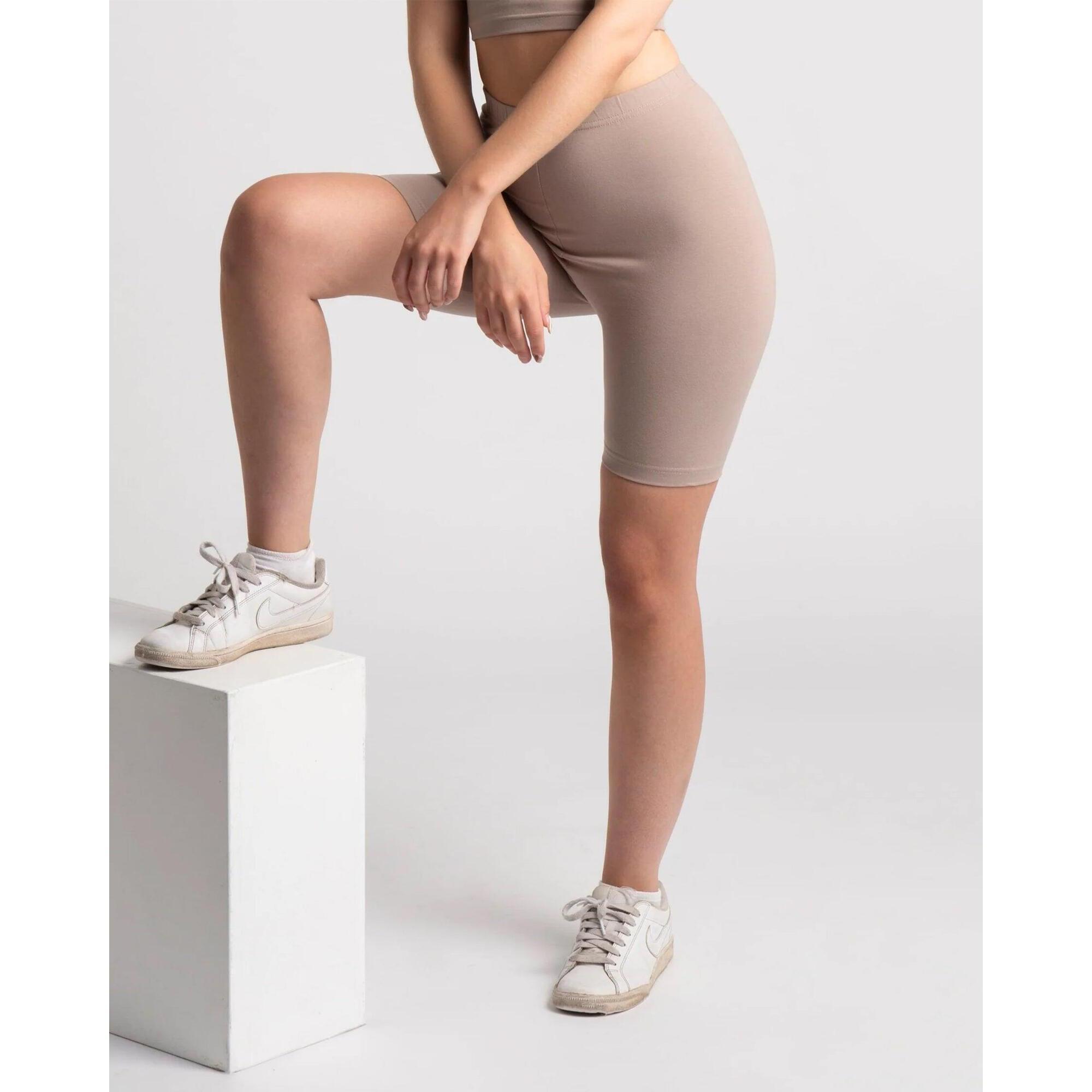 Aesthetic Wolf - Short Fitness / Cycliste 'body' - Femme - Chai Beige - Short - Beige - 38 S - Decathlon