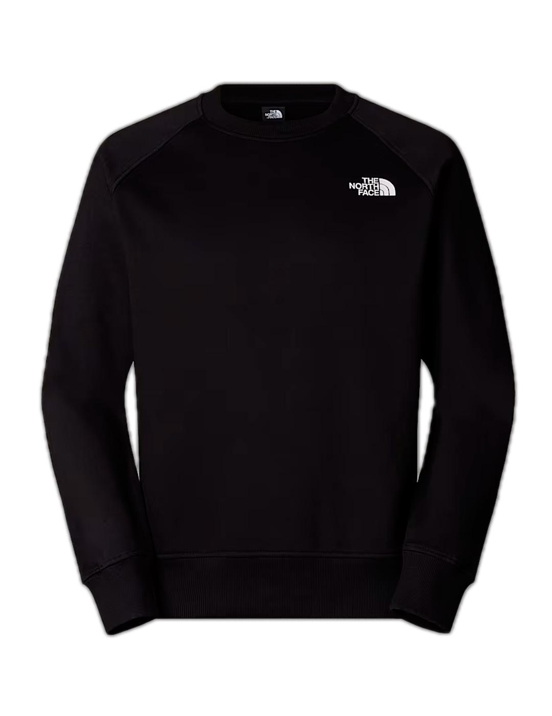 MEN'S Sweatshirt M RAGLAN BOX NSE CREW SCHWARZ 7/7
