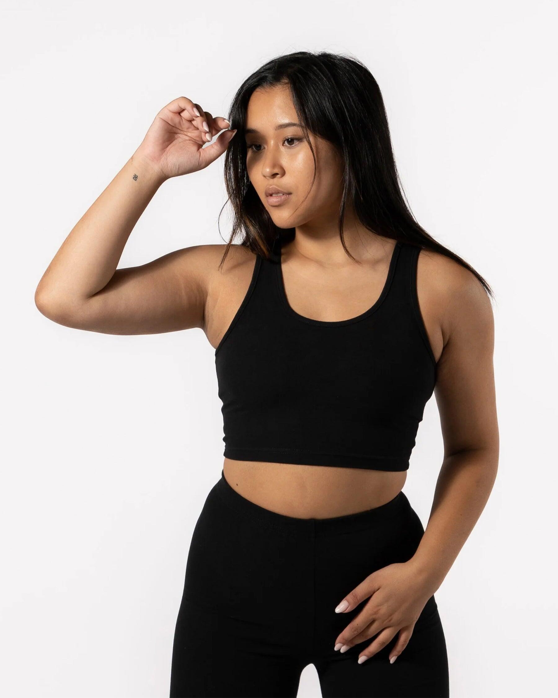 Body Crop Tank - Dames - Zwart 2/4