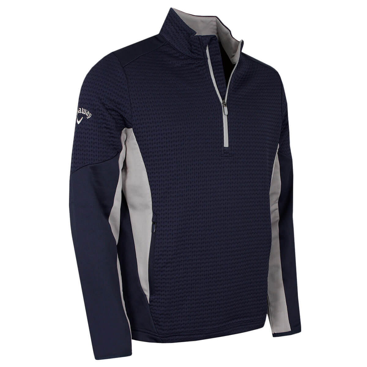 Callaway Golf Mens Midweight SwingTech Golf Sweater - Peacoat - M