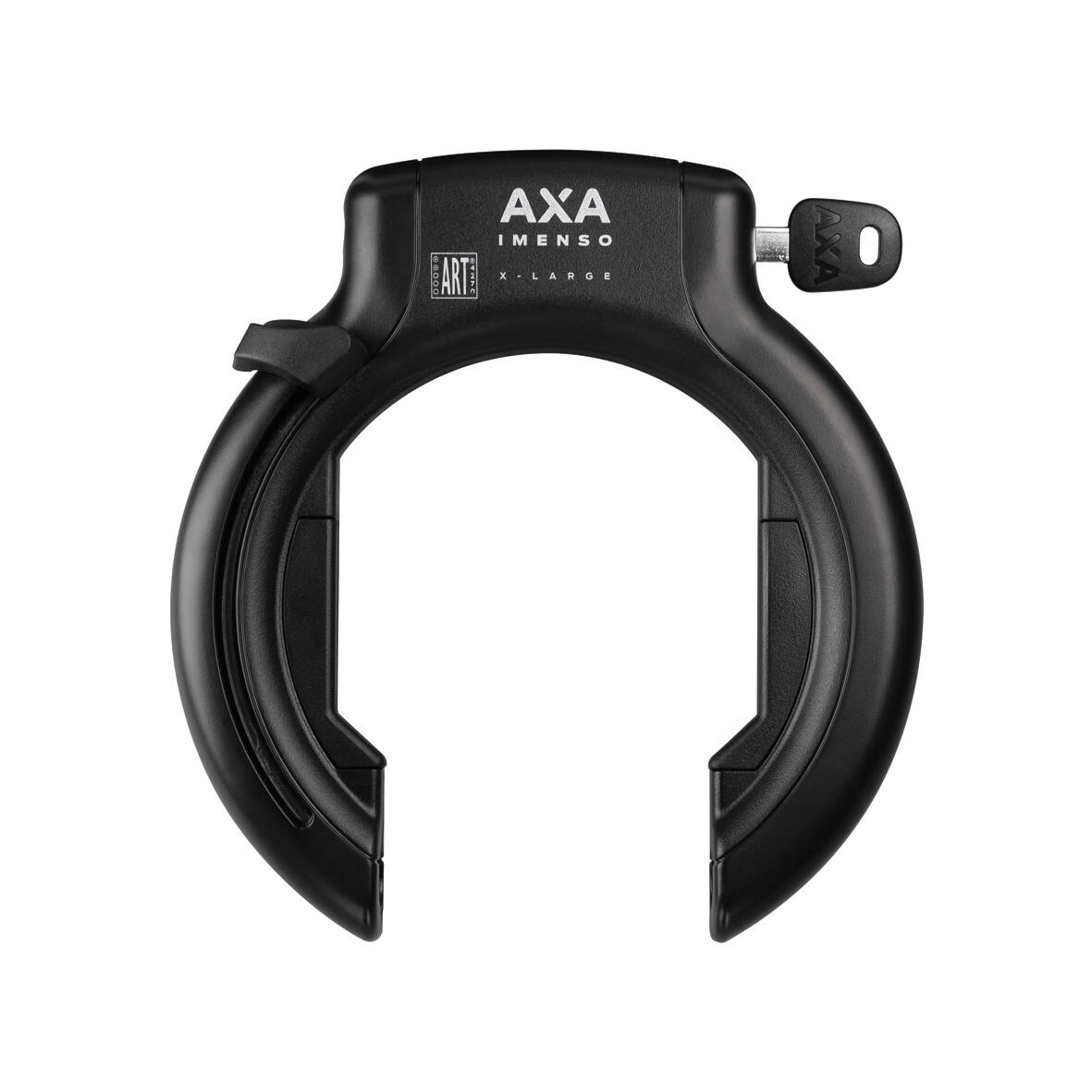 AXA Imenso Large – Serratura a cerchio nera, apertura 75 mm, ART 2. 4/7