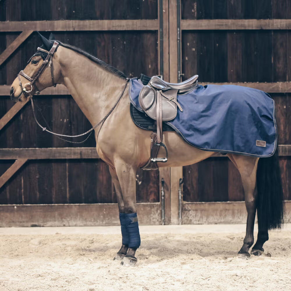 Couverture d’extérieur - 600D - M - Fourrure de lapin vegan - Navy 2/5